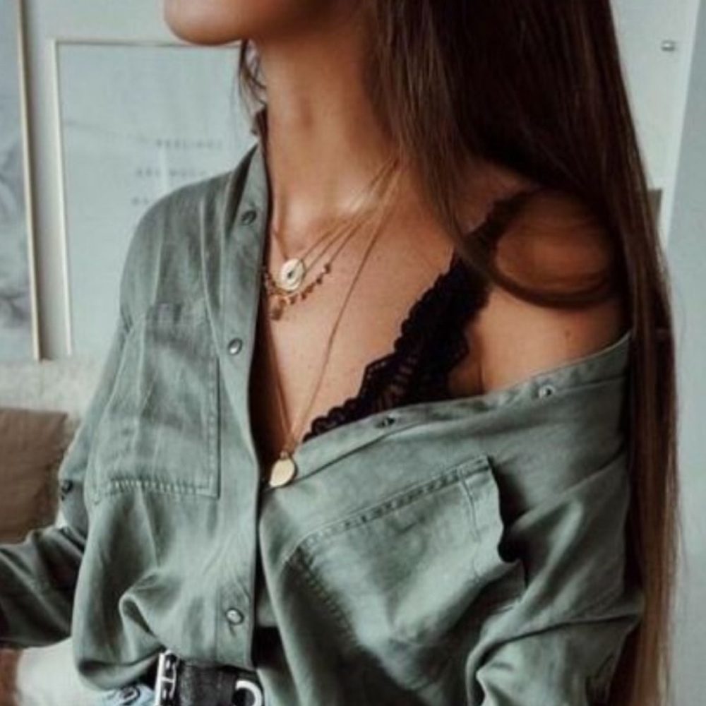 Zara jean‎ jacket ⭐️